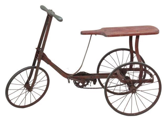 ANTIQUE CHILD'S IRON-FRAME