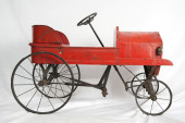 ANTIQUE CHILD'S PEDAL CARpaint