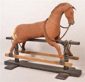 ANTIQUE CHILD'S PLATFORM ROCKI