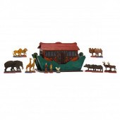 ANTIQUE CHILD'S TOY NOAH'S ARK