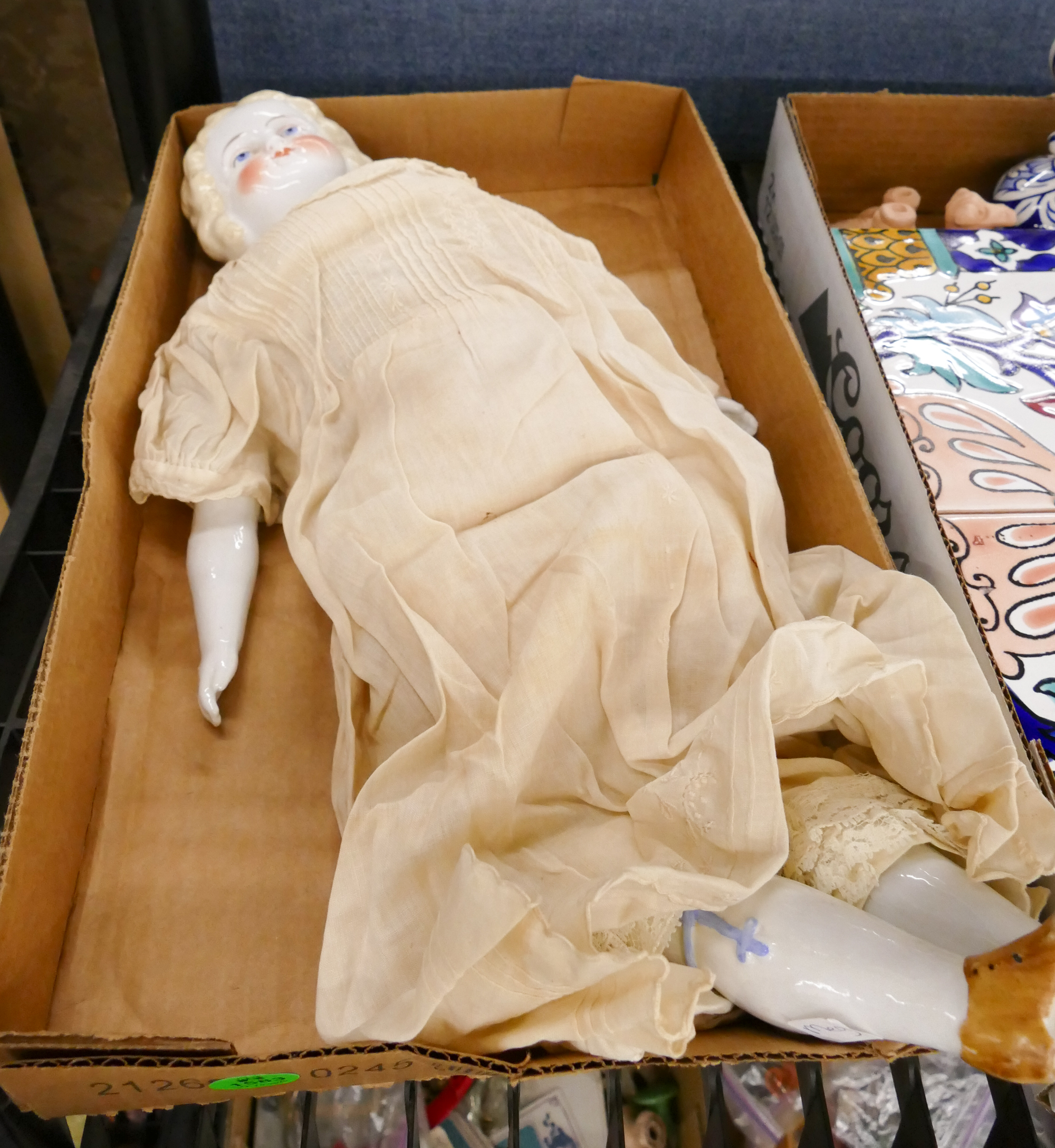 Antique China Head Doll- 18''