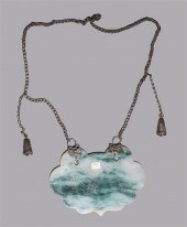 Antique Chines carved jadeite