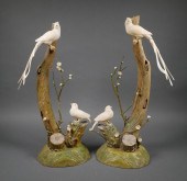 ANTIQUE CHINESE BIRDS IVORY SC