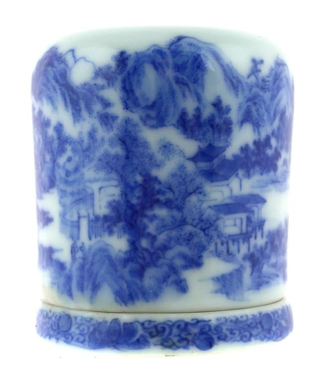 ANTIQUE CHINESE BLUE WHITE
