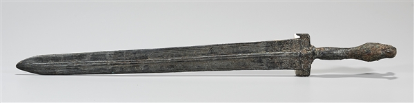 Antique Chinese bronze sword;