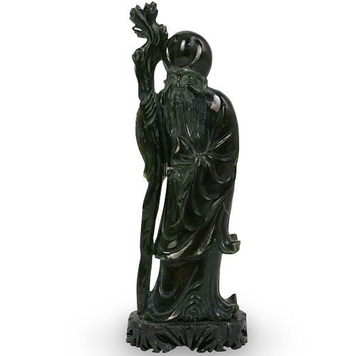 ANTIQUE CHINESE CARVED JADE