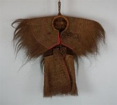 ANTIQUE CHINESE COIR FIBER WOV