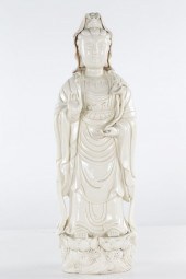 ANTIQUE CHINESE DEHUA BLANC-DE
