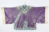 ANTIQUE CHINESE EMBROIDERED AN