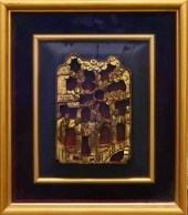 ANTIQUE CHINESE GILT WOOD TEMP