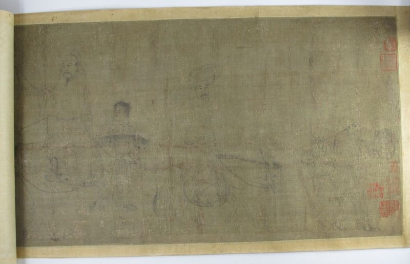 Antique Chinese Handscrollink on