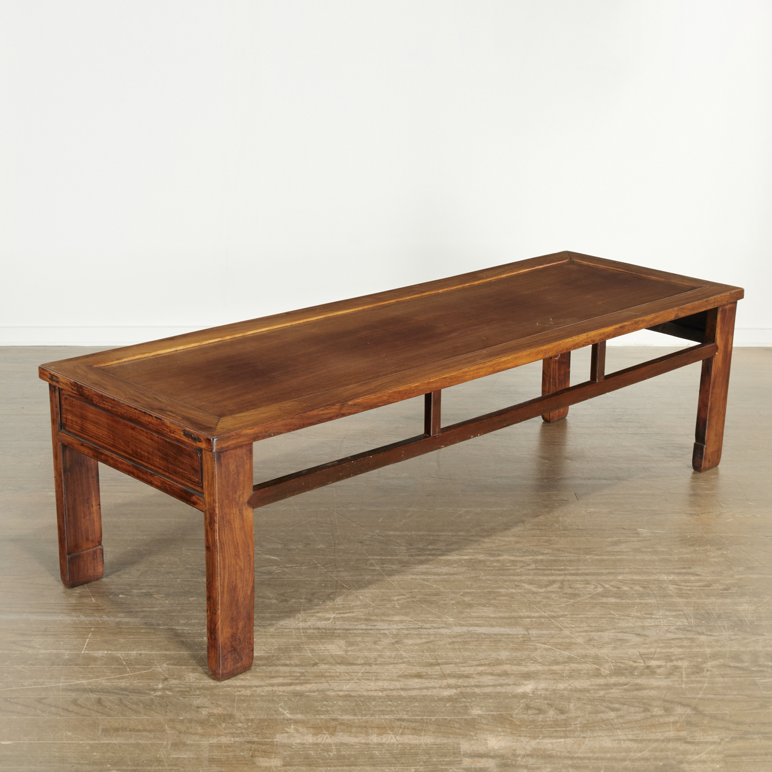 ANTIQUE CHINESE HARDWOOD LOW
