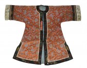 ANTIQUE CHINESE INFORMAL RED S