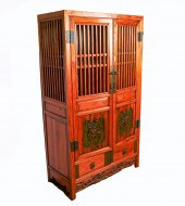 ANTIQUE CHINESE KITCHEN CHEST: