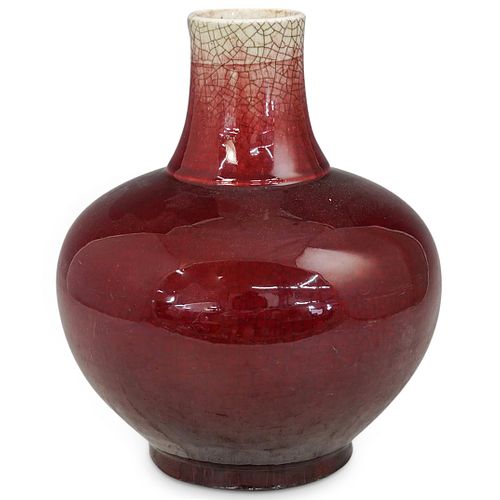 ANTIQUE CHINESE OXBLOOD PORCELAIN