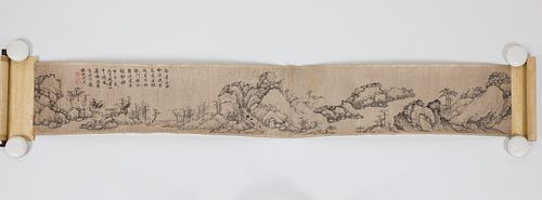 ANTIQUE CHINESE PAINTED