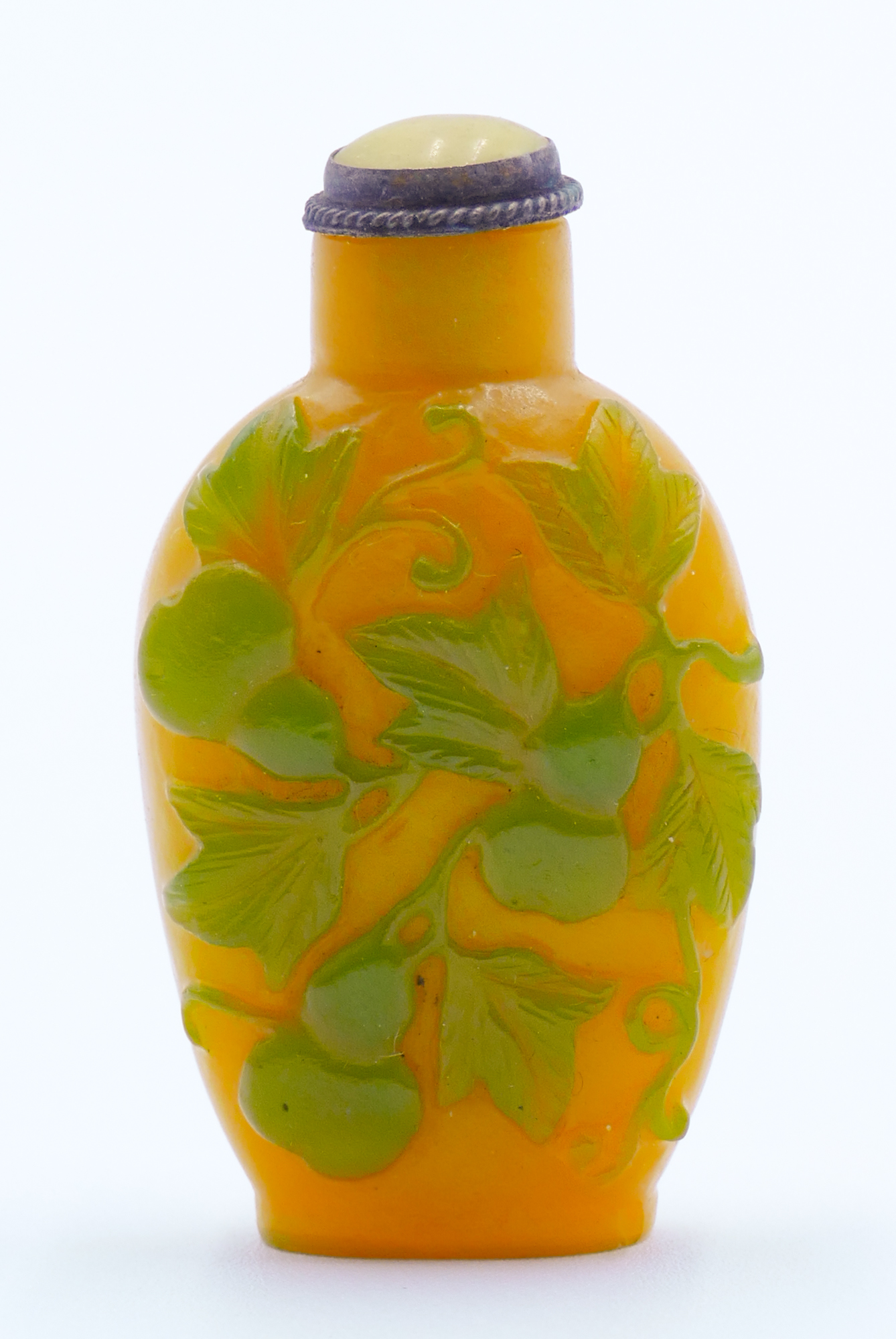 Antique Chinese Peking Glass