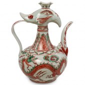 ANTIQUE CHINESE PORCELAIN PHOE