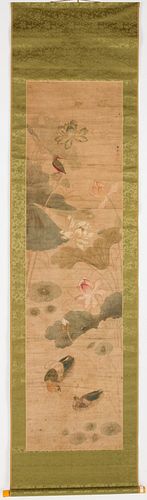ANTIQUE CHINESE SCROLL PAINTING