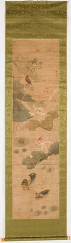 ANTIQUE CHINESE SCROLL PAINTIN