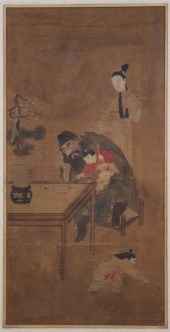 ANTIQUE CHINESE SCROLL PAINTIN