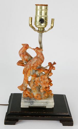 ANTIQUE CHINESE SOAPSTONE PHOENIX