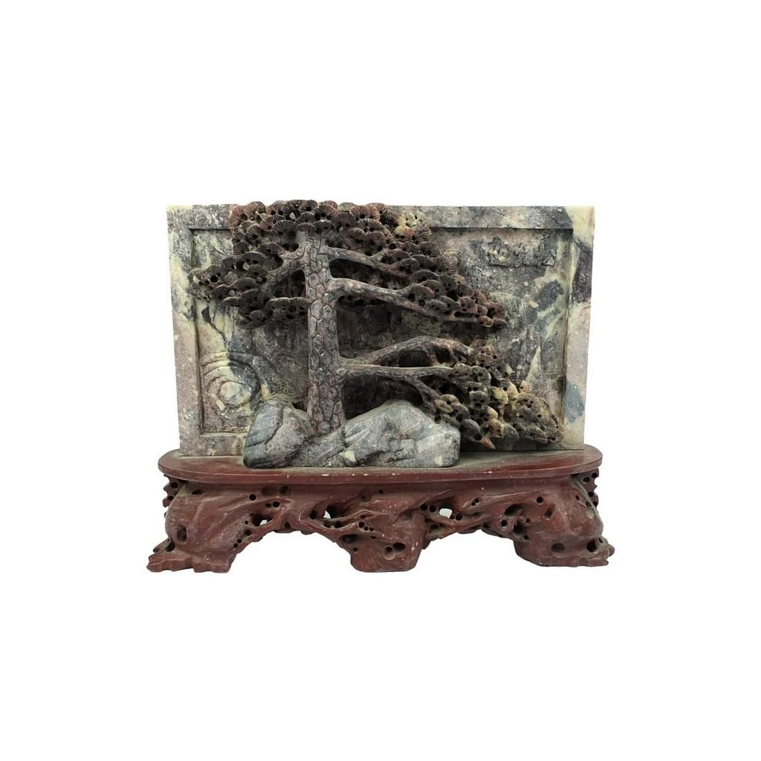 ANTIQUE CHINESE SOAPSTONE