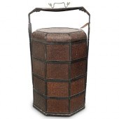 ANTIQUE CHINESE STACKING BOXDE