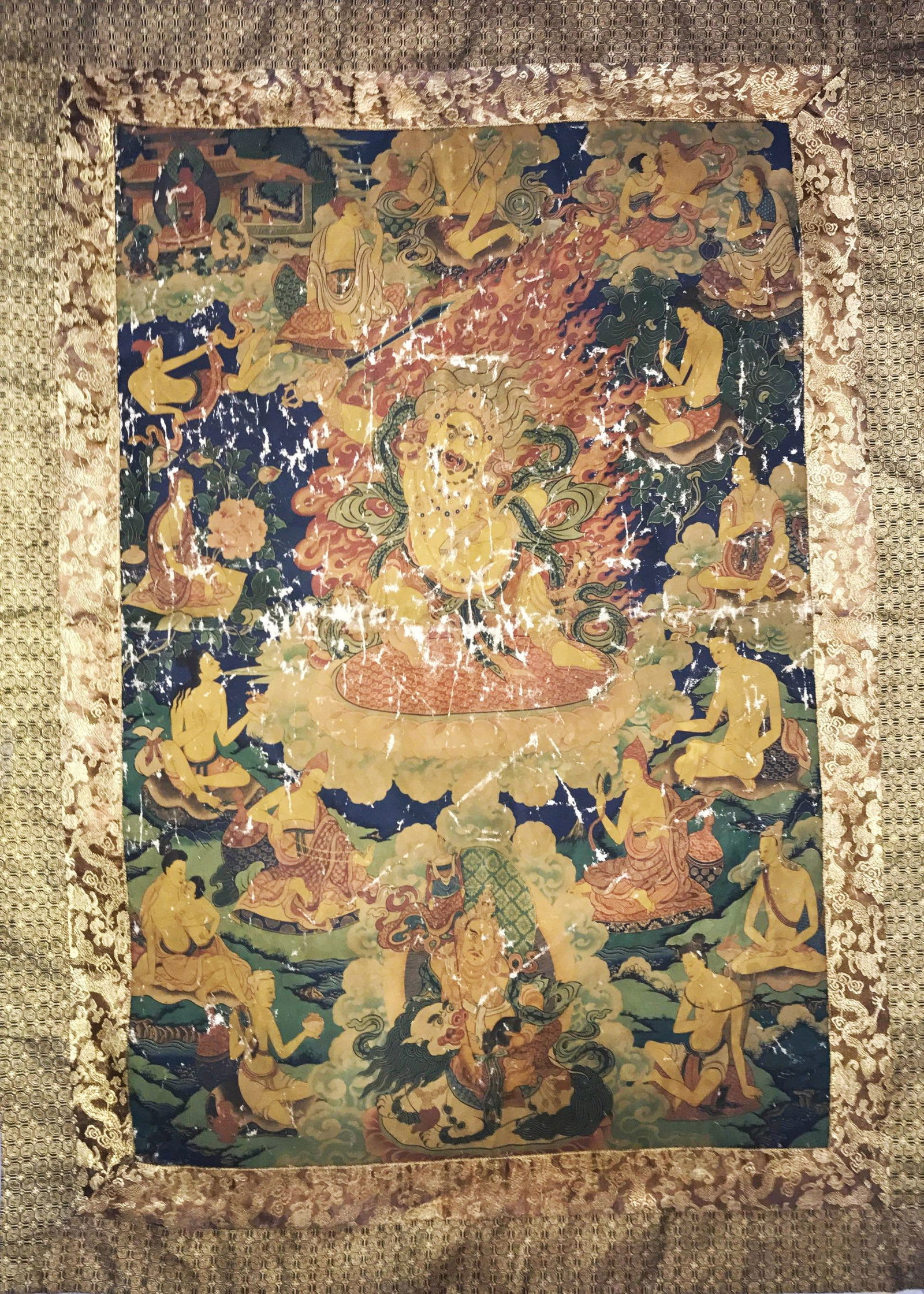 ANTIQUE CHINESE THANGKAAntique