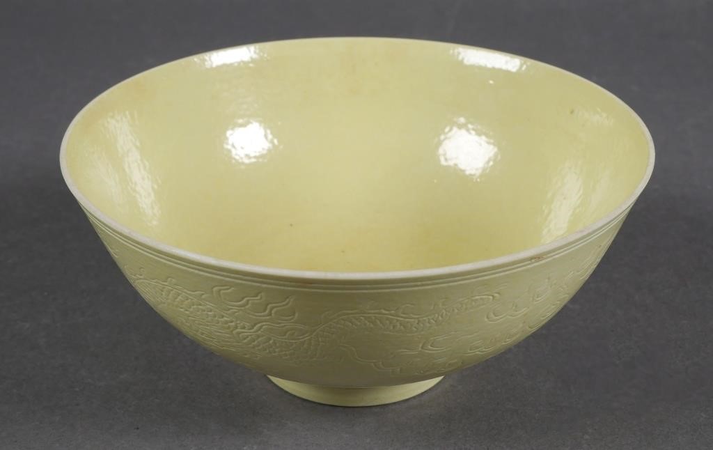 ANTIQUE CHINESE YELLOW