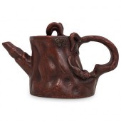 ANTIQUE CHINESE YIXING CLAY TE