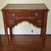 ANTIQUE CHIPPENDALE MAHOGANY D