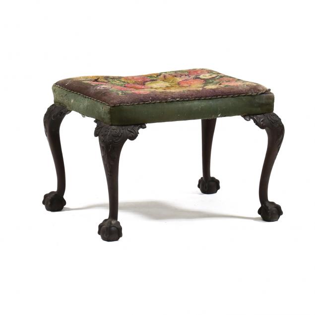 ANTIQUE CHIPPENDALE STYLE CARVED