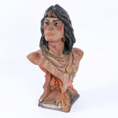 ANTIQUE CIGAR STORE CHALKWARE
