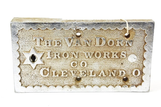 ANTIQUE CIRCA 1880 VAN DORN IRON