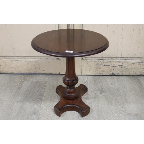 Antique circular walnut & cedar low
