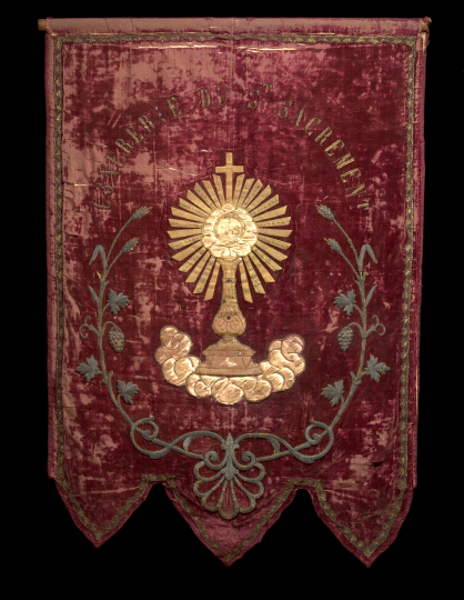 Antique Claret Velvet and