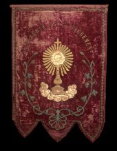 Antique Claret Velvet and Clot