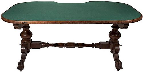 ANTIQUE CLAW-FOOTED FARO