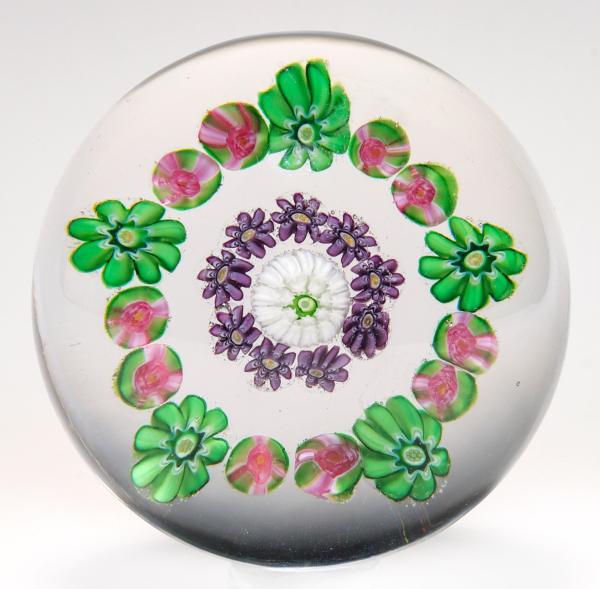 ANTIQUE CLICHY MINIATURE WITH TEN