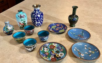 Antique Cloisonne miniatures,