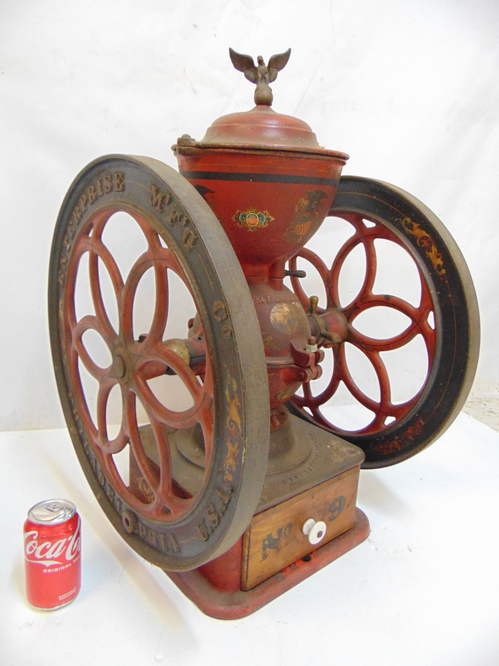 ANTIQUE COFFEE GRINDER,