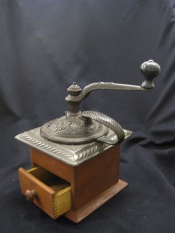 Antique Coffee Mill cast iron
