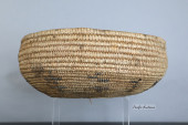 ANTIQUE COILED BASKET WITH IMB