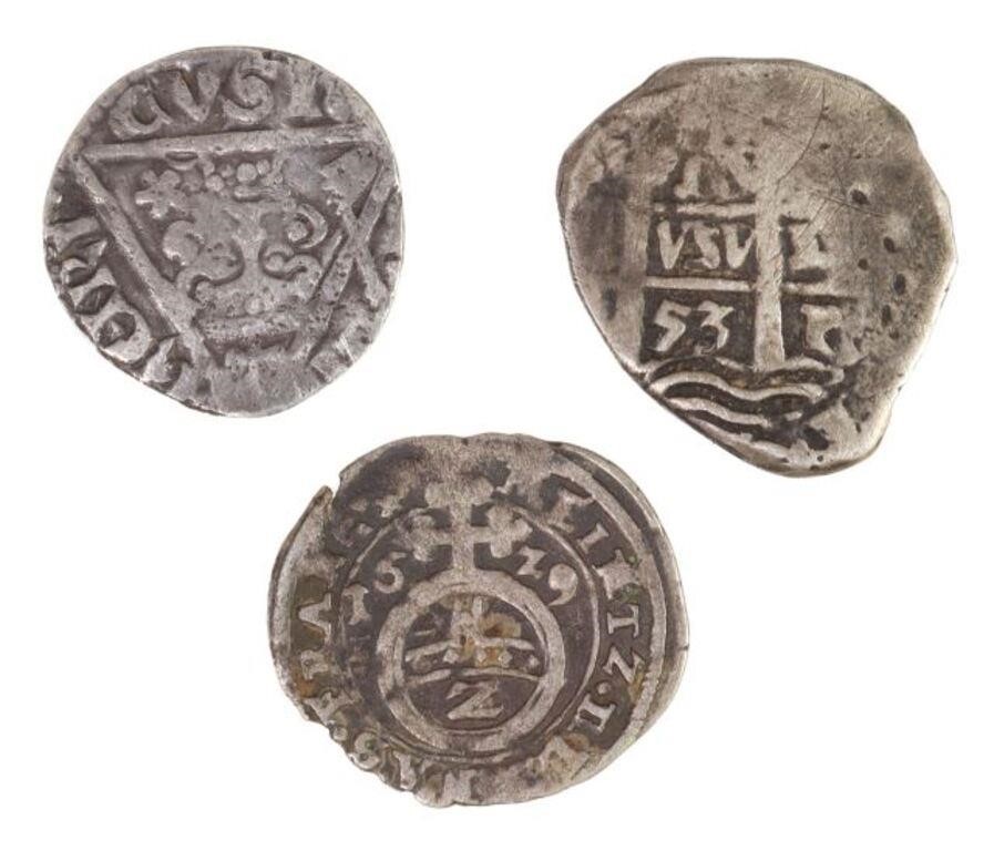 ANTIQUE COINS 1653 POTOSI-1254
