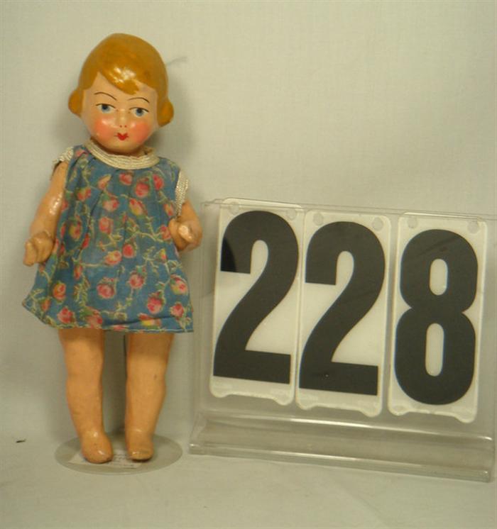 Antique Composition painted face