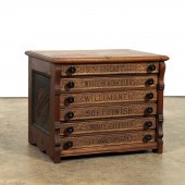 ANTIQUE CONNECTICUT SIX-DRAWER