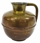 ANTIQUE CONTINENTAL BRASS HAND