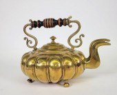 ANTIQUE CONTINENTAL BRASS MELO