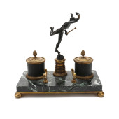 ANTIQUE CONTINENTAL BRONZE AND